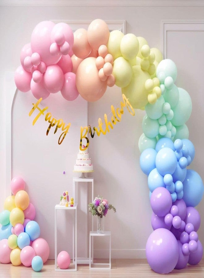 Hemito Happy Birthday Golden Cursive Banner Party Decoration Item with Ribbon Boy Theme Bunting|Happy Birthday Party Cursive Metallic Banner - Gold - Image 5